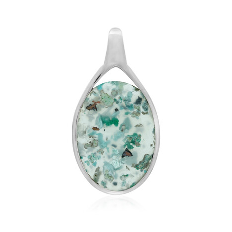 Gem Silica-Silberanhänger (Bali Barong)