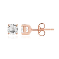 Zilveren oorbellen met zirkonen