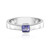 Tanzanite Silver Ring (Adela Silber)