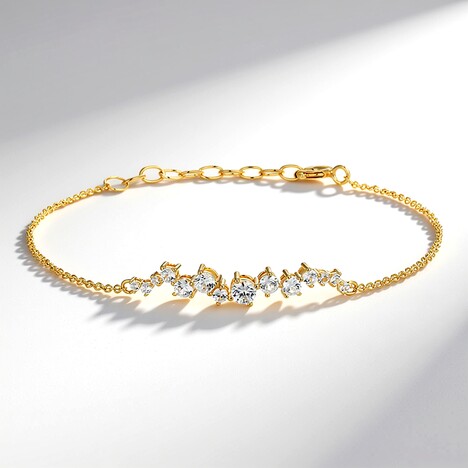 Bracciale in argento con Zircone