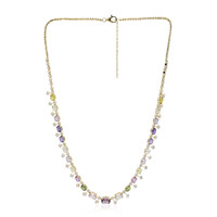 Collana in oro con Zaffiro Fancy (CIRARI)