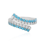 Edelstein-Silberring