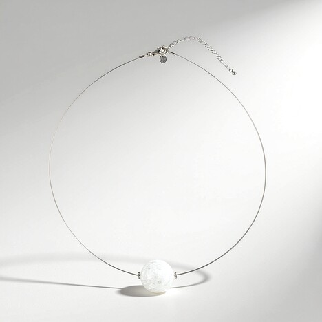 Collana con Quarzo Bianco