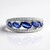 Anello in argento con Cianite del Nepal