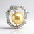 Ciondolo in argento con Perla Dorata dei Mari del Sud Kabira (TPC)