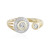9K Zircon Gold Ring (Ornaments by de Melo)