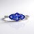 Anello in oro con Tanzanite AAA