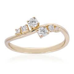 Bague en or et Diamant SI1 (H) (CIRARI)