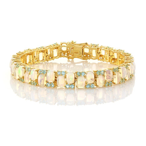 Bracelet en argent et Opale Welo