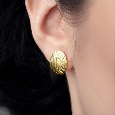 Pendientes en plata (Joias do Paraíso)