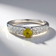 Anello in argento con Tormalina