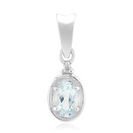 Ciondolo in argento con Ambligonite