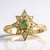 Anello in oro con Tanzanite Verde (non riscaldata)