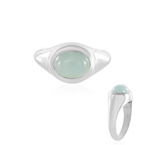 Aquamarin-Silberring