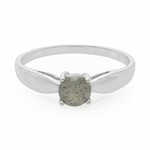 Bague en argent et Spectrolite