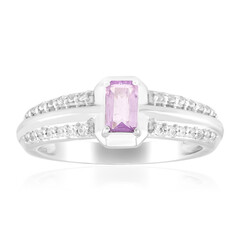 Purpurfarbener Skapolith-Silberring