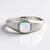Anello in argento con Opale di Welo