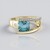 Anello in oro con Zircone Ratanakiri (Adela Gold)