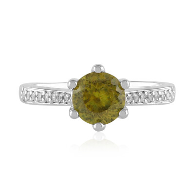 Zilveren ring met een Sfeen
