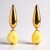 Orecchini in argento con Ambra Milky Baltica (dagen)