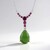 Collana in argento con Giada Canadese