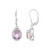 Orecchini in argento con Kunzite