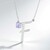 Collana in argento con Pietra di Luna Arcobaleno