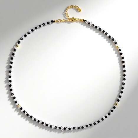 Collana in argento con Quarzo Herkimer
