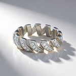 Bague en argent et Zircon (de Melo Essence)