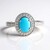 Anello in argento con Turchese Sleeping Beauty (Faszination Türkis)