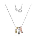 Collar en plata con Topacio blanco (Adela Silber)