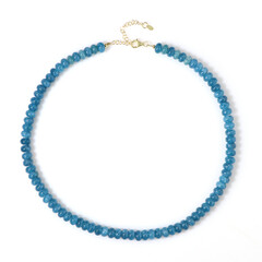 Collar en plata con Cuarzo azul