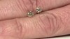 Pendientes en oro con Diamante chocolate I2 (SUHANA)