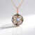 Collana in argento con Labradorite Blu Maniry (KM by Juwelo)