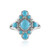 Bague en argent et Turquoise Sleeping Beauty