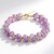 Bracciale in argento con Ametista