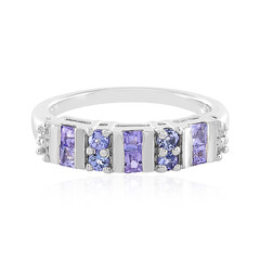 Bague en argent et Tanzanite