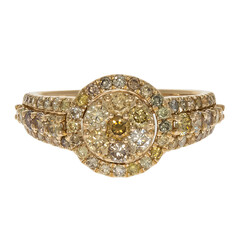 Bague en or et Diamant fancy SI2 (CIRARI)