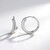 Orecchini in argento con Zircone (SAELOCANA)