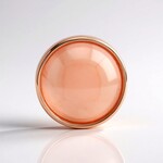 Pendentif en argent et Quartz rose (MONOSONO COLLECTION)
