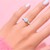 Blauer Apatit-Goldring (CIRARI)