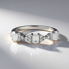 Anello in argento con Zircone