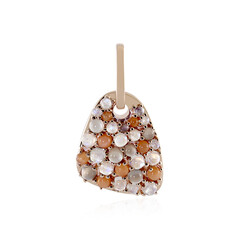 Pendentif en argent et Pierre de lune argent (KM by Juwelo)