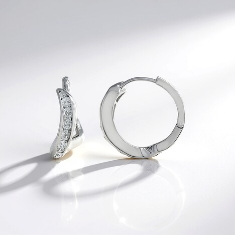 Orecchini in argento con Zircone (SAELOCANA)