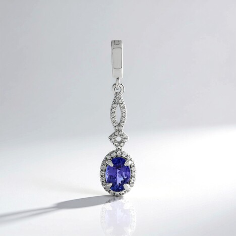 Ciondolo in argento con Tanzanite