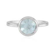 Brasilianischer Aquamarin-Silberring