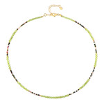 Collar en plata con Peridoto