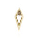 Gouden hanger met een I3 Champagne Diamant (de Melo)