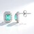 Orecchini in argento con Smeraldo Color Paraiba