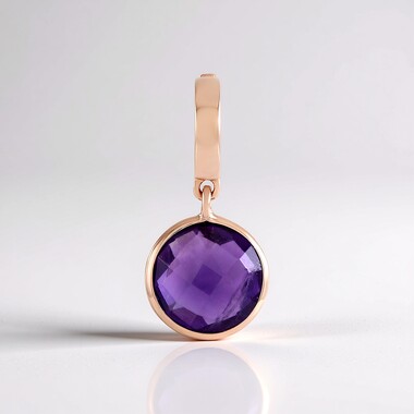 Colgante en plata con Amatista